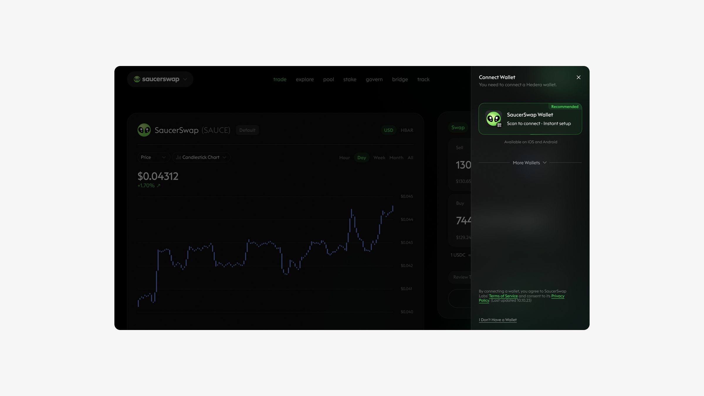 Connect wallet