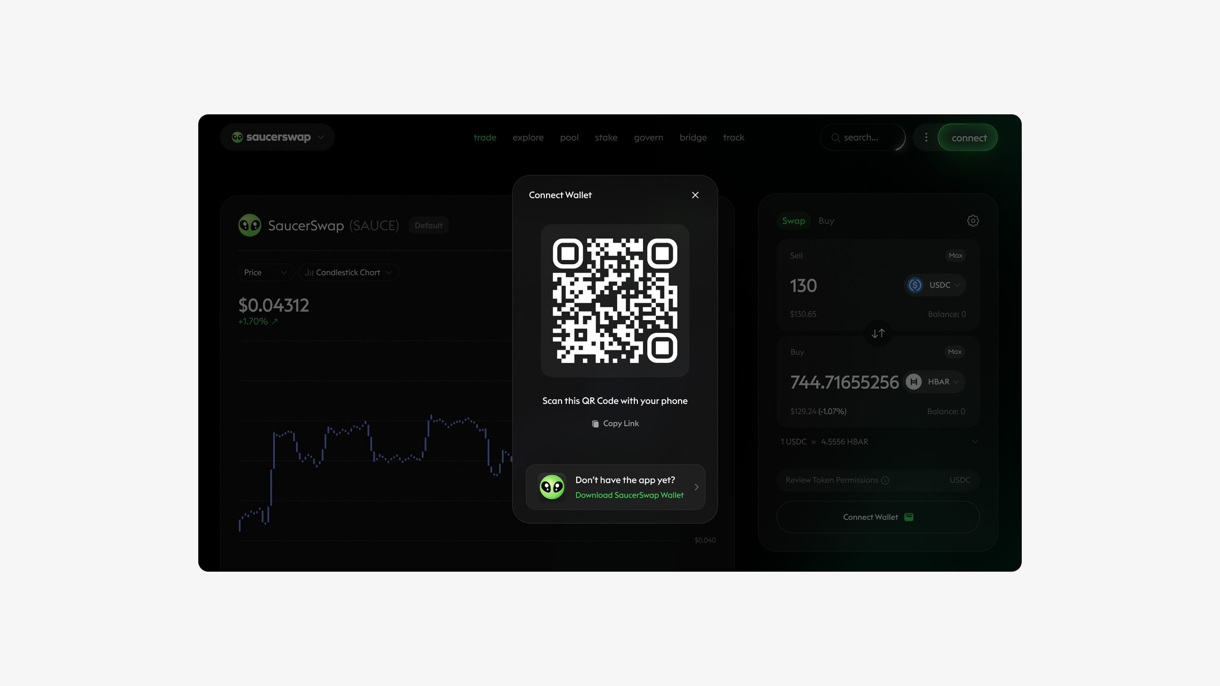 QR connect